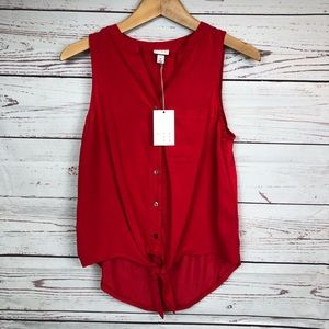 🎁A NEW DAY💝 Button Down Tank Top Size X-Small